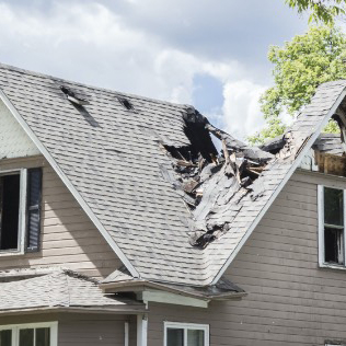 Damaged Roof